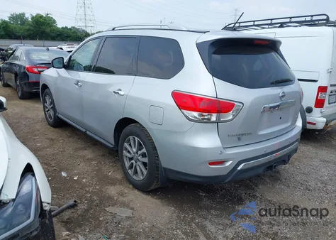 2015 Nissan Pathfinder Sv из США, поврежденный, VIN 5N1AR2MM4FC696576